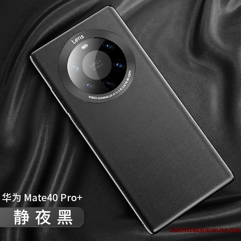 Huawei Mate 40 Pro+ Étui Marque De Tendance Coque De Téléphone Protection Luxe Créatif Bleu