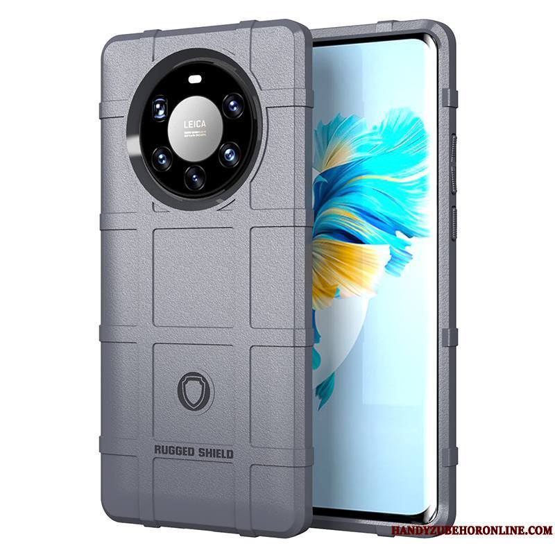 Huawei Mate 40 Pro+ Étui Protection Créatif Incassable Gris Tout Compris Coque De Téléphone