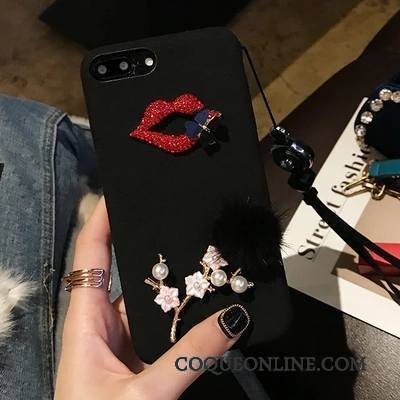 Huawei Mate 8 Coque De Téléphone Élégant Lèvres Créatif Ornements Suspendus Strass Tendance