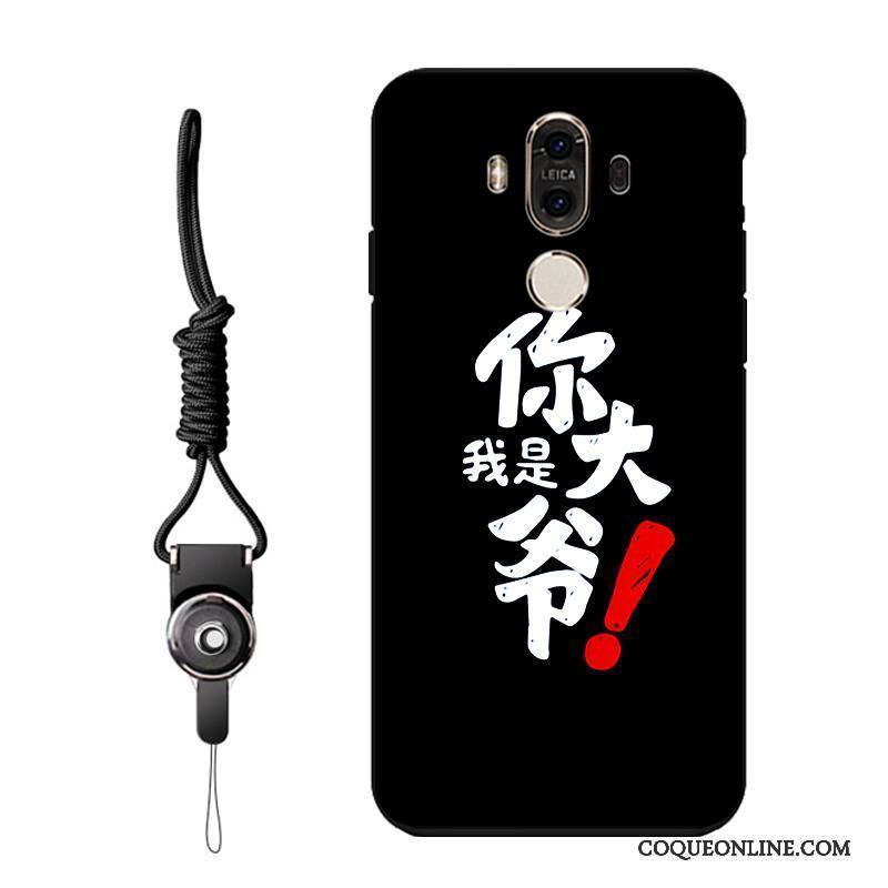 Huawei Mate 8 Noir Créatif Personnalité Protection Étui Coque De Téléphone Gaufrage
