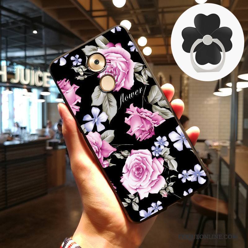 Huawei Mate 8 Protection Coque De Téléphone Créatif Gaufrage Rose Incassable Art