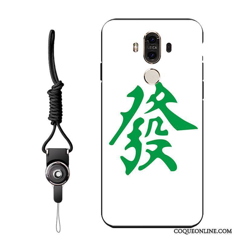 Huawei Mate 8 Tendance Étui Créatif Gaufrage Noir Personnalité Coque De Téléphone