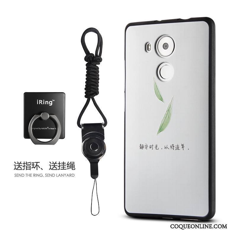 Huawei Mate 8 Tout Compris Frais Coque De Téléphone Incassable Blanc Dimensionnel Silicone