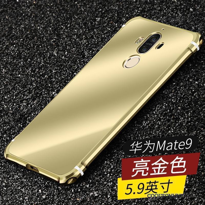 Huawei Mate 9 Border Difficile Téléphone Portable Coque Métal De Téléphone Étui