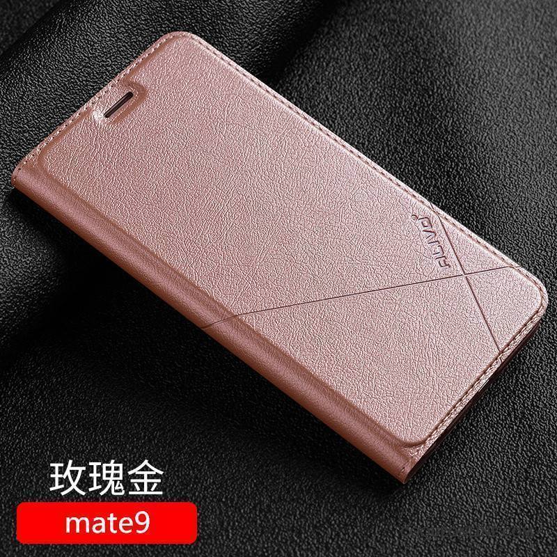 Huawei Mate 9 Clamshell Coque De Téléphone Étui Protection Incassable Étui En Cuir Tout Compris