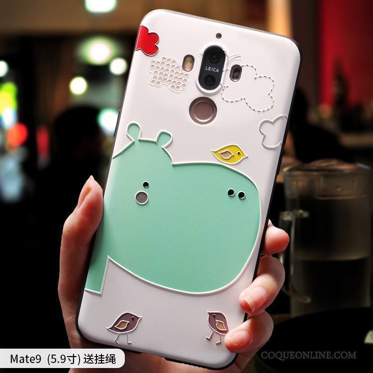 Huawei Mate 9 Coque Créatif Tout Compris Personnalité Silicone Incassable Étui Protection