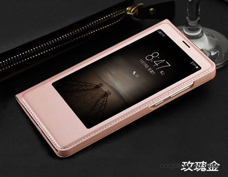 Huawei Mate 9 Coque De Téléphone Étui En Cuir Clamshell Tout Compris Silicone Incassable Protection