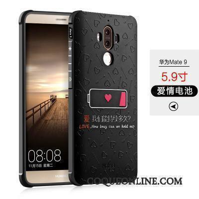 Huawei Mate 9 Coque Dessin Animé Personnalité Silicone Incassable Protection Tout Compris Étui
