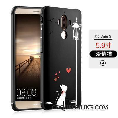 Huawei Mate 9 Coque Dessin Animé Personnalité Silicone Incassable Protection Tout Compris Étui