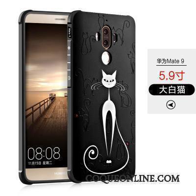 Huawei Mate 9 Coque Dessin Animé Personnalité Silicone Incassable Protection Tout Compris Étui