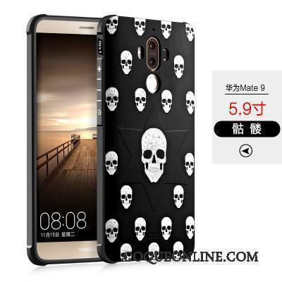 Huawei Mate 9 Coque Dessin Animé Personnalité Silicone Incassable Protection Tout Compris Étui