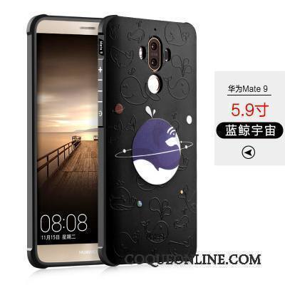 Huawei Mate 9 Coque Dessin Animé Personnalité Silicone Incassable Protection Tout Compris Étui