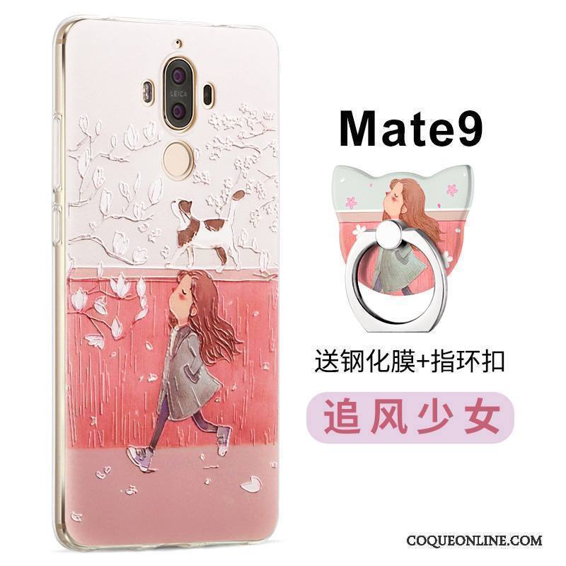 Huawei Mate 9 Coque Protection Fluide Doux Personnalité Incassable Créatif Silicone Étui