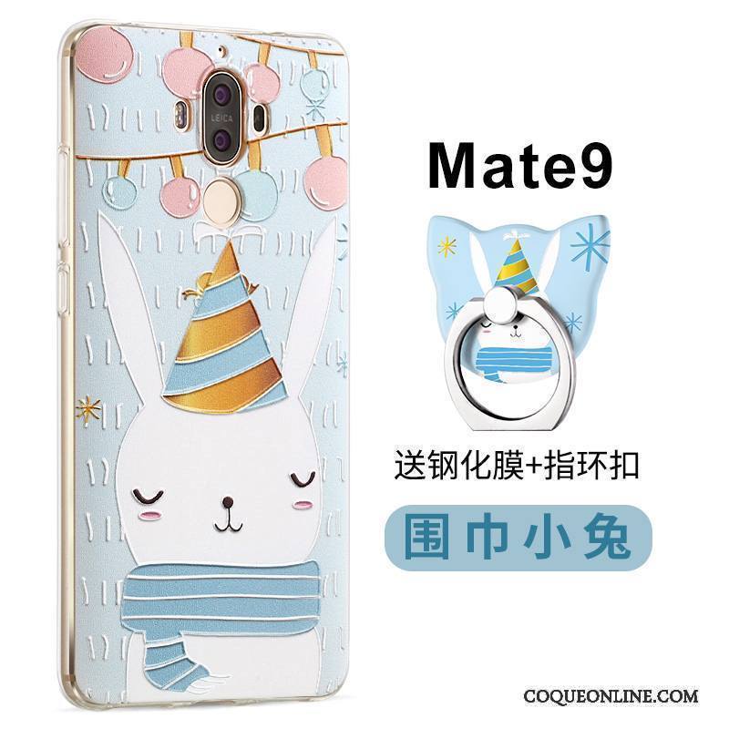 Huawei Mate 9 Coque Protection Fluide Doux Personnalité Incassable Créatif Silicone Étui
