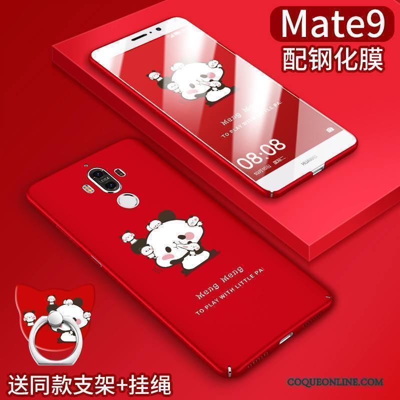Huawei Mate 9 Coque Protection Silicone Incassable Étui Personnalité Rouge Tout Compris