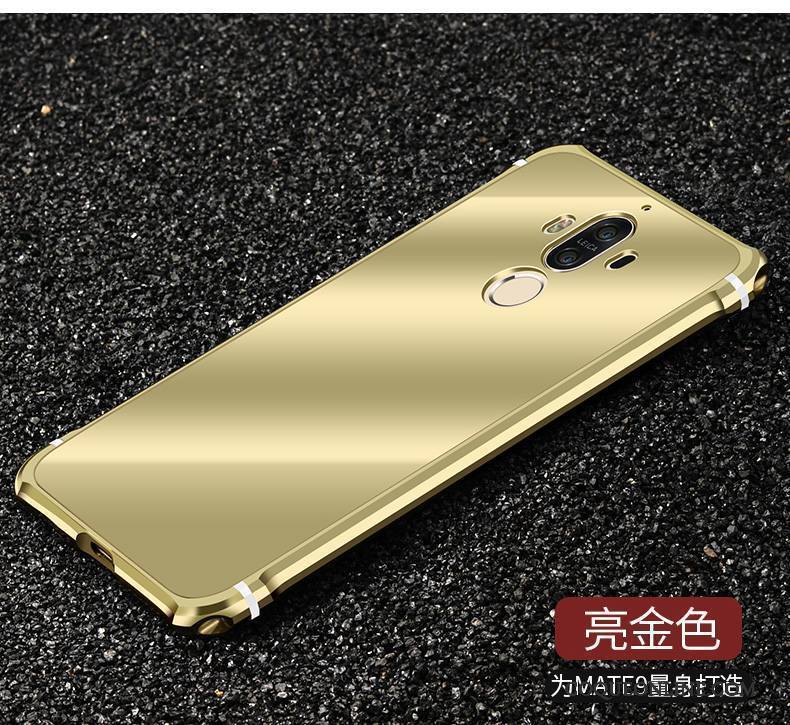 Huawei Mate 9 Coque Protection Étui Personnalité Tout Compris Créatif Bleu Métal