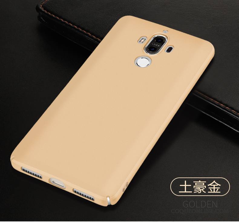 Huawei Mate 9 Coque Simple Tout Compris Protection De Téléphone Or Rose Tendance