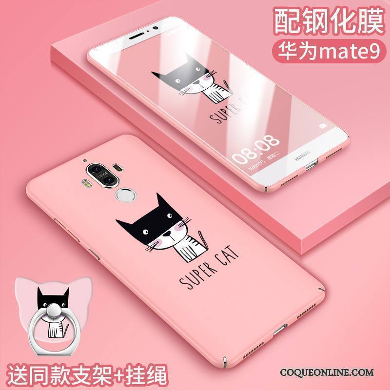 Huawei Mate 9 Coque Tout Compris Vert Silicone Créatif Personnalité Dessin Animé Étui