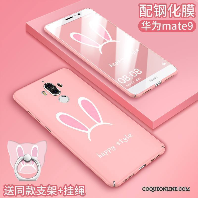 Huawei Mate 9 Coque Tout Compris Vert Silicone Créatif Personnalité Dessin Animé Étui