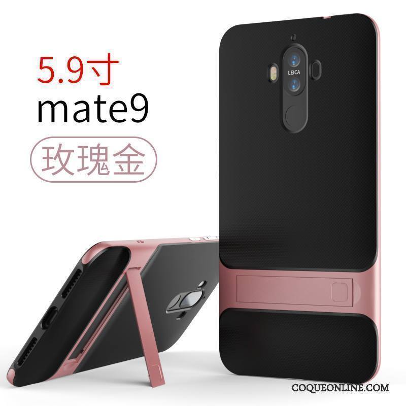 Huawei Mate 9 Coque Élégant Support Personnalité Créatif Tout Compris Luxe Silicone