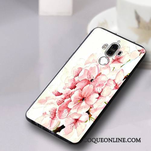 Huawei Mate 9 Coque Étui Protection Bleu Tendance Fluide Doux Incassable Personnalité