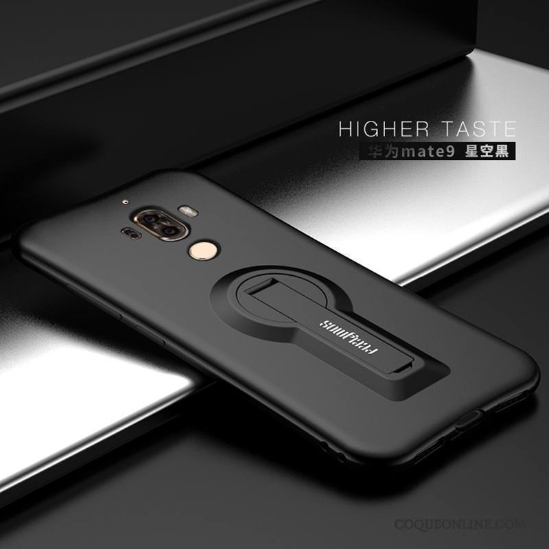 Huawei Mate 9 Délavé En Daim Silicone Ornements Suspendus Incassable Coque De Téléphone