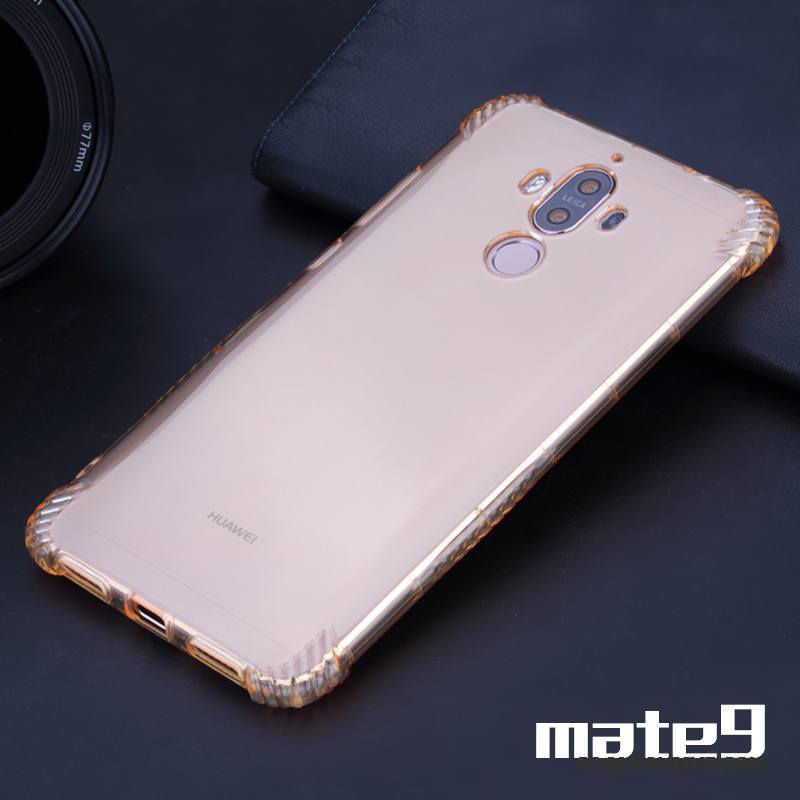 Huawei Mate 9 Incassable Coque De Téléphone Étui Transparent Fluide Doux Silicone Tout Compris