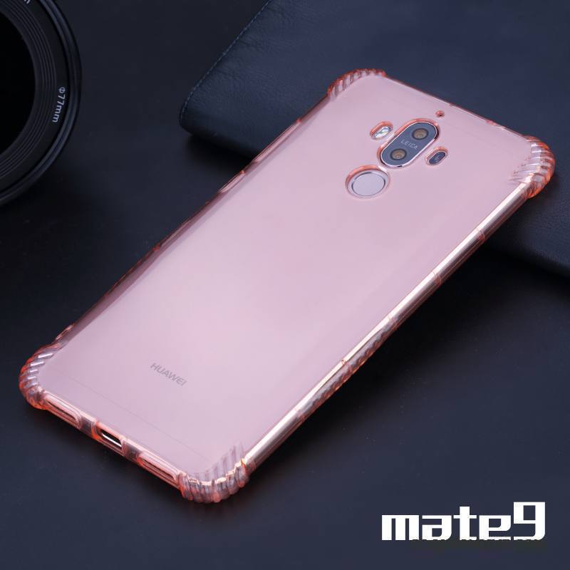 Huawei Mate 9 Incassable Coque De Téléphone Étui Transparent Fluide Doux Silicone Tout Compris