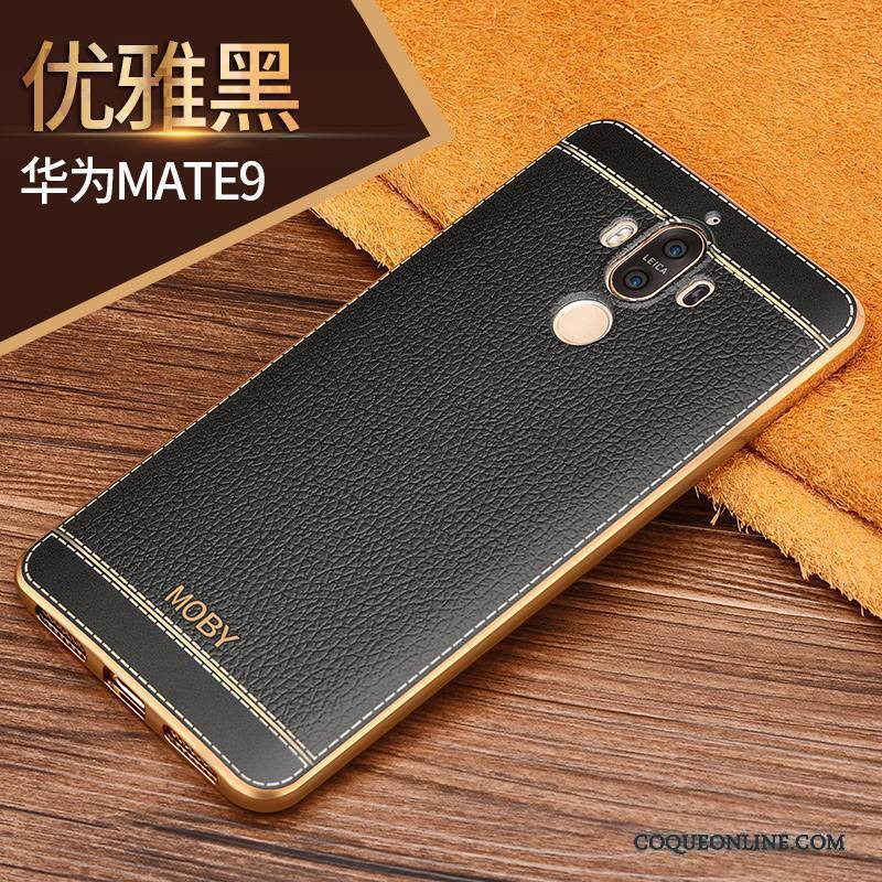 Huawei Mate 9 Incassable Coque De Téléphone Étui Très Mince Silicone Tout Compris Rose