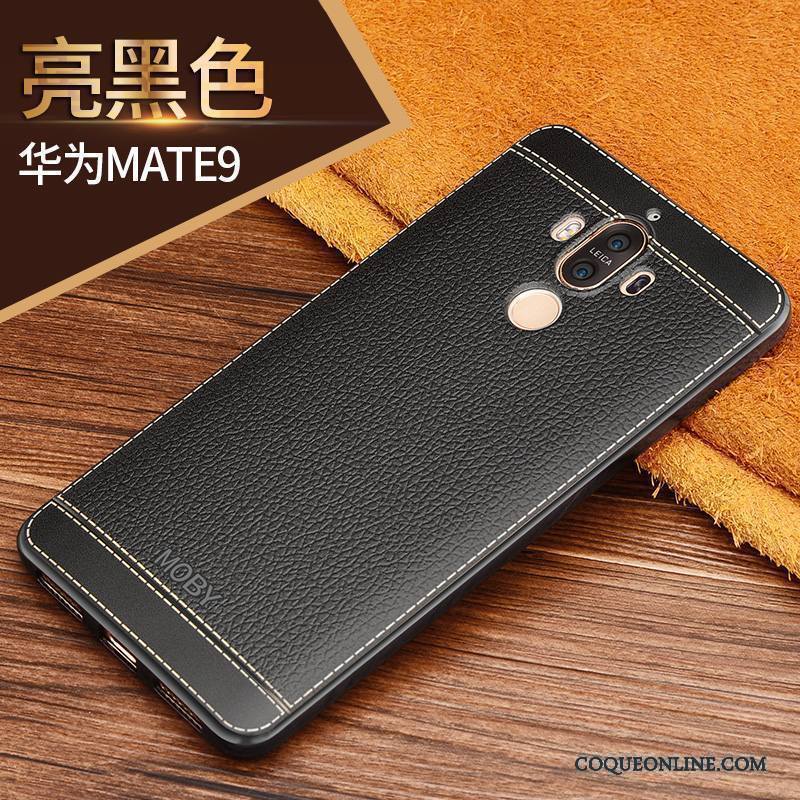 Huawei Mate 9 Incassable Coque De Téléphone Étui Très Mince Silicone Tout Compris Rose