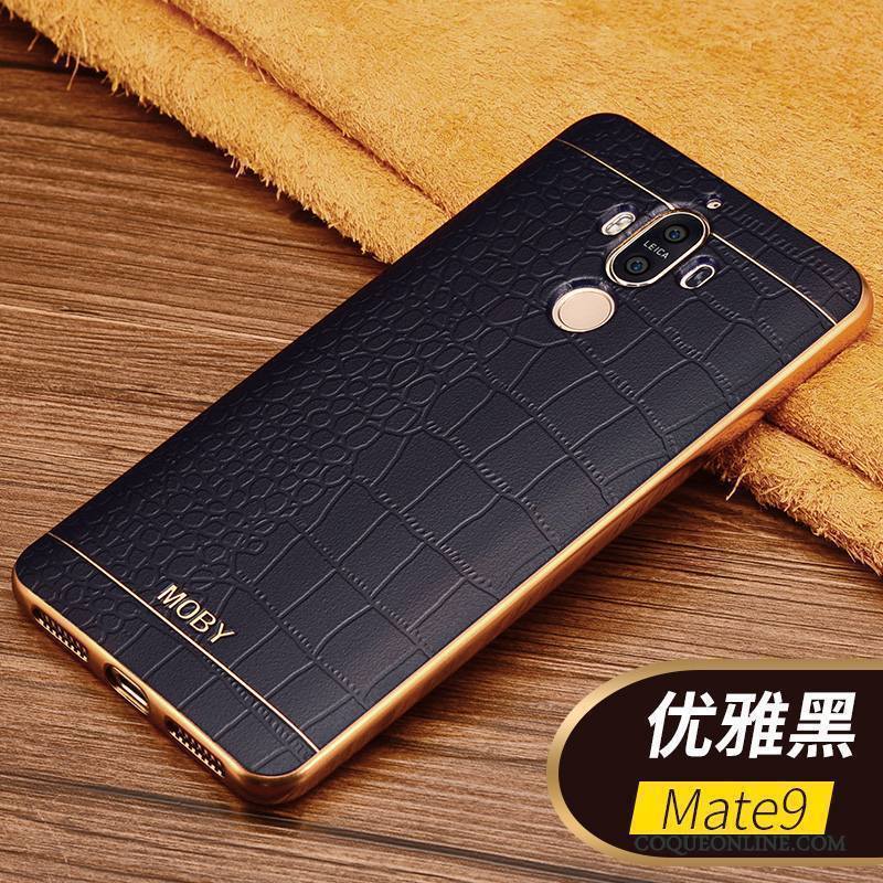 Huawei Mate 9 Placage Silicone Incassable Business Coque De Téléphone Protection Étui