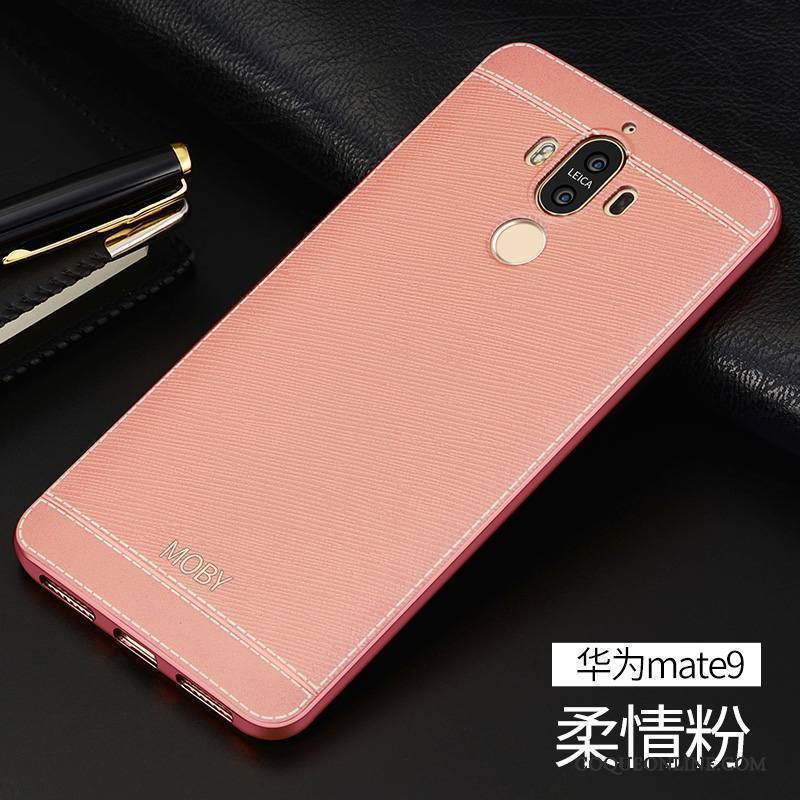 Huawei Mate 9 Placage Silicone Incassable Business Coque De Téléphone Protection Étui