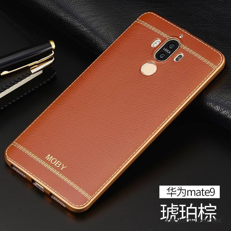 Huawei Mate 9 Placage Silicone Incassable Business Coque De Téléphone Protection Étui