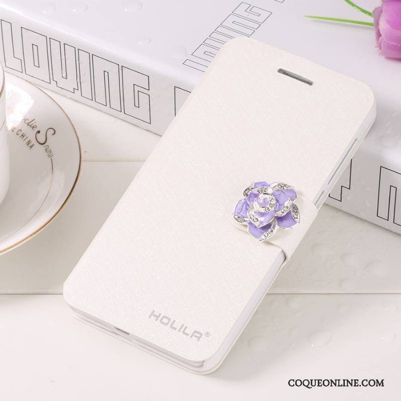 Huawei Mate 9 Pro Coque De Téléphone Blanc Téléphone Portable Étui Housse Étui En Cuir Protection