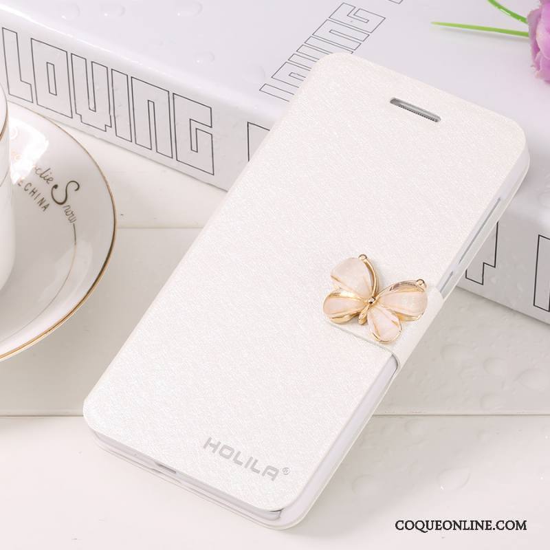 Huawei Mate 9 Pro Coque De Téléphone Blanc Téléphone Portable Étui Housse Étui En Cuir Protection