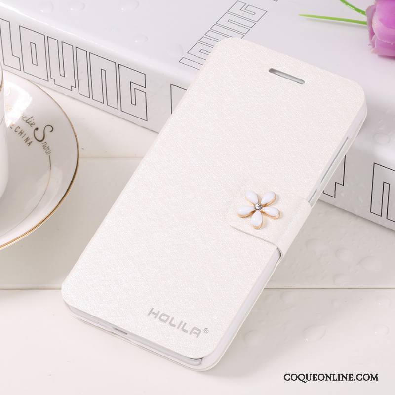 Huawei Mate 9 Pro Coque De Téléphone Blanc Téléphone Portable Étui Housse Étui En Cuir Protection