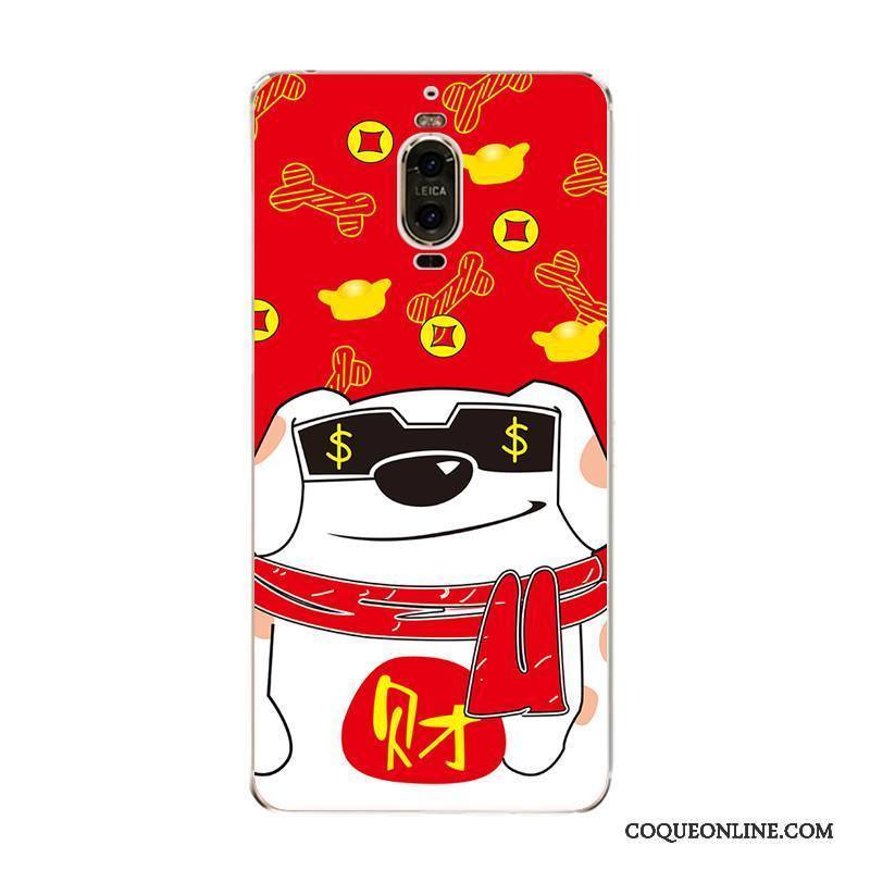 Huawei Mate 9 Pro Coque De Téléphone Nouveau Amoureux Étui Super Mignon Fluide Doux Chiens