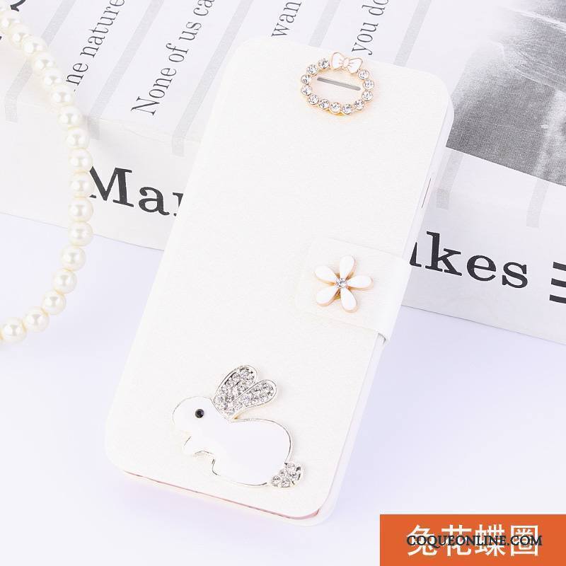 Huawei Mate 9 Pro Coque De Téléphone Étui En Cuir Housse Strass Téléphone Portable Légère Bleu Clair