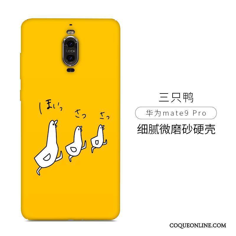 Huawei Mate 9 Pro Coque Difficile Créatif Nouveau Silicone Personnalité Tout Compris Jaune