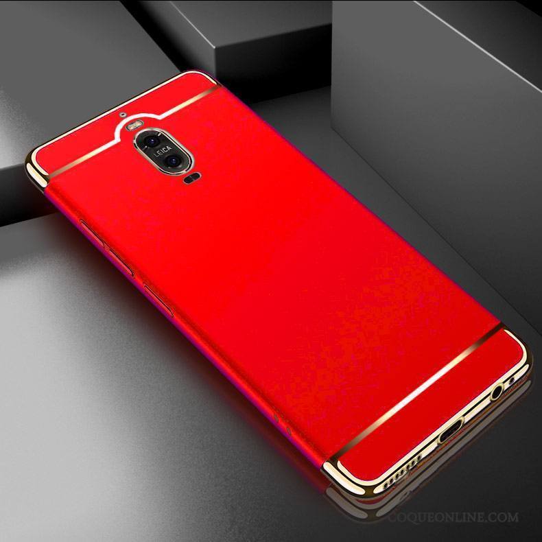 Huawei Mate 9 Pro Métal Border Rose Coque Personnalité Téléphone Portable Créatif