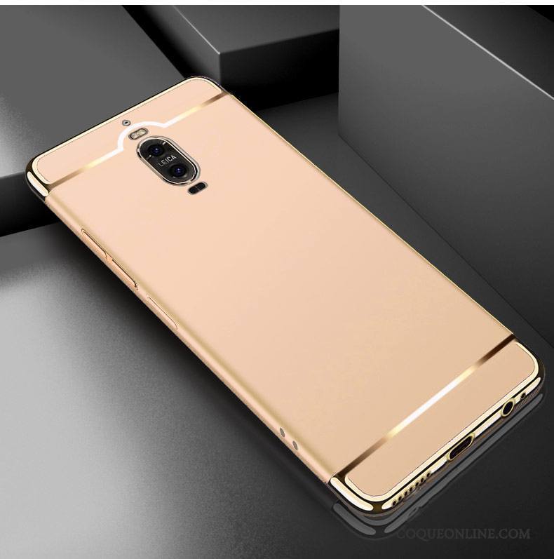 Huawei Mate 9 Pro Métal Border Rose Coque Personnalité Téléphone Portable Créatif