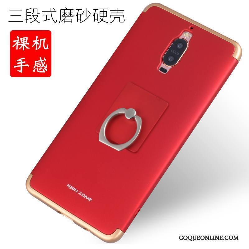 Huawei Mate 9 Pro Métal Coque De Téléphone Protection Étui Nouveau Border Violet