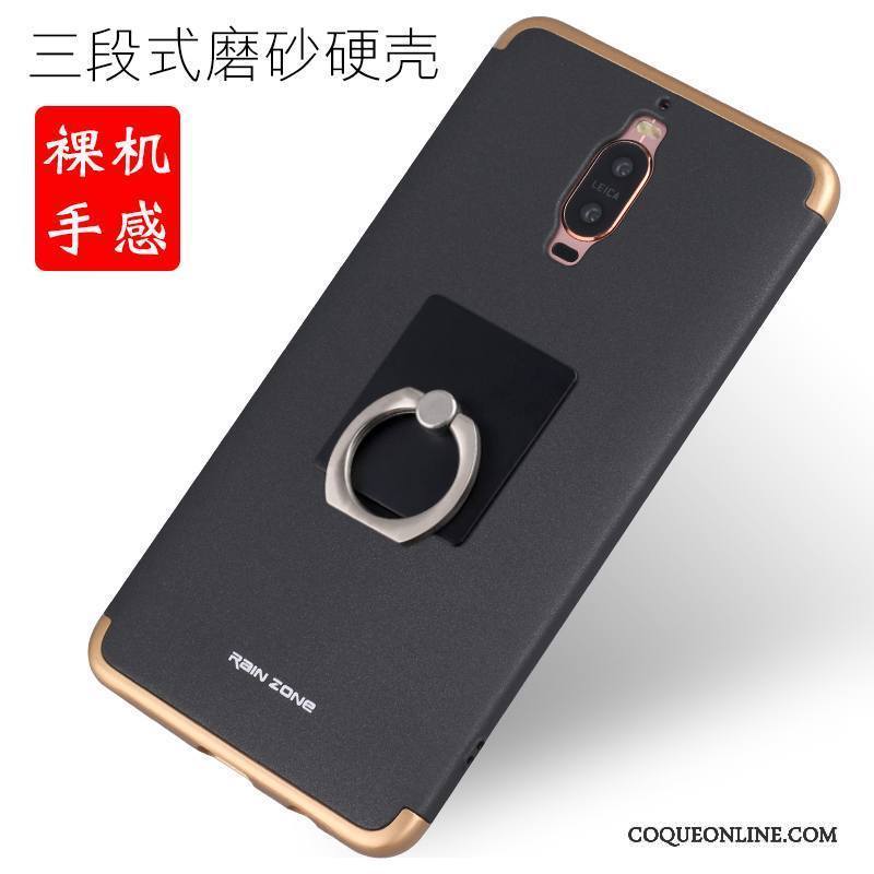 Huawei Mate 9 Pro Métal Coque De Téléphone Protection Étui Nouveau Border Violet