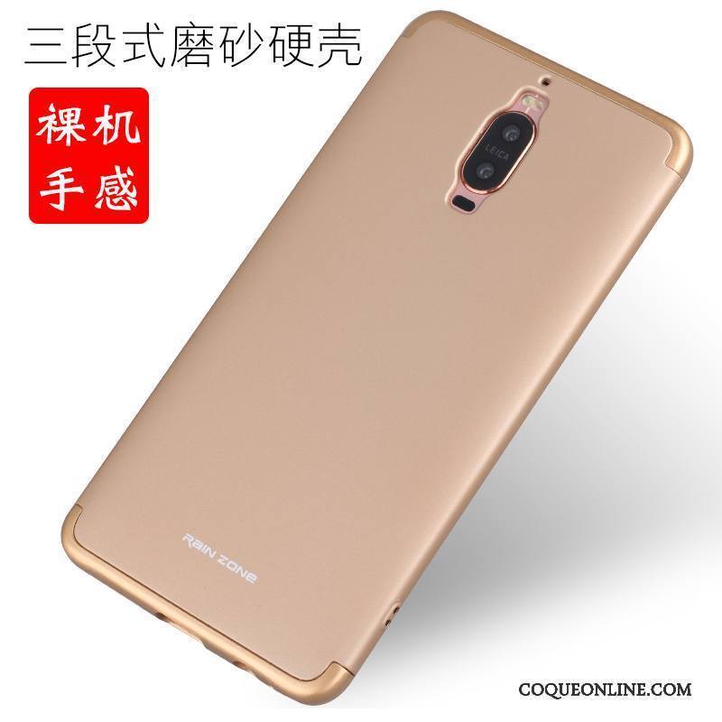 Huawei Mate 9 Pro Métal Coque De Téléphone Protection Étui Nouveau Border Violet