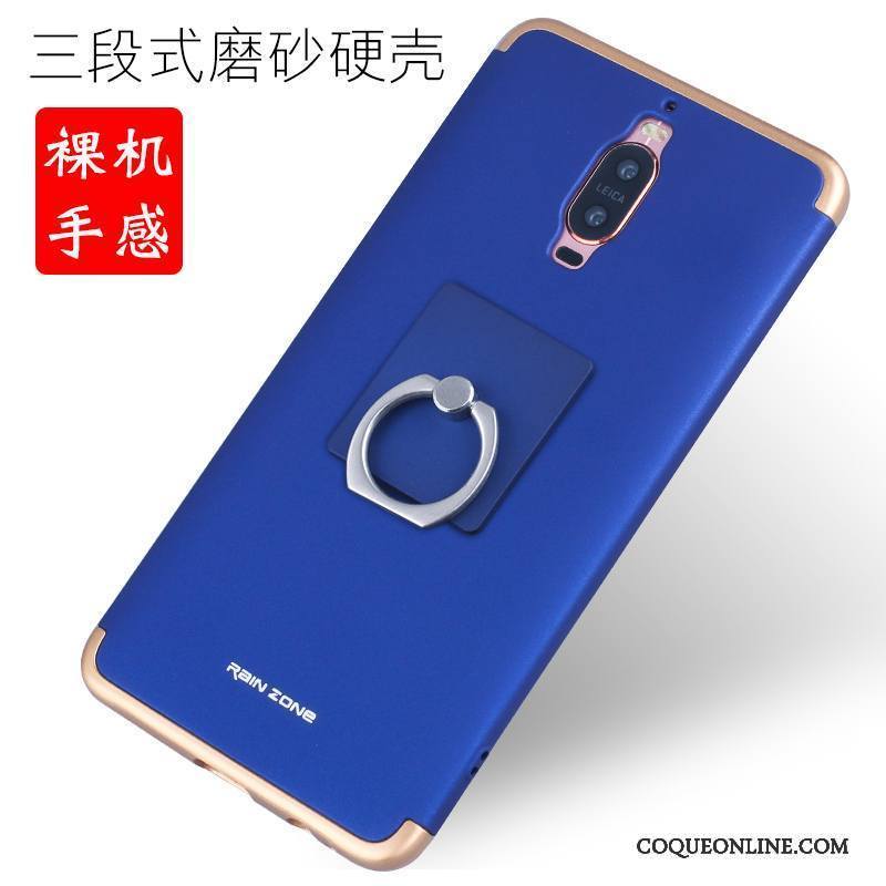 Huawei Mate 9 Pro Métal Coque De Téléphone Protection Étui Nouveau Border Violet