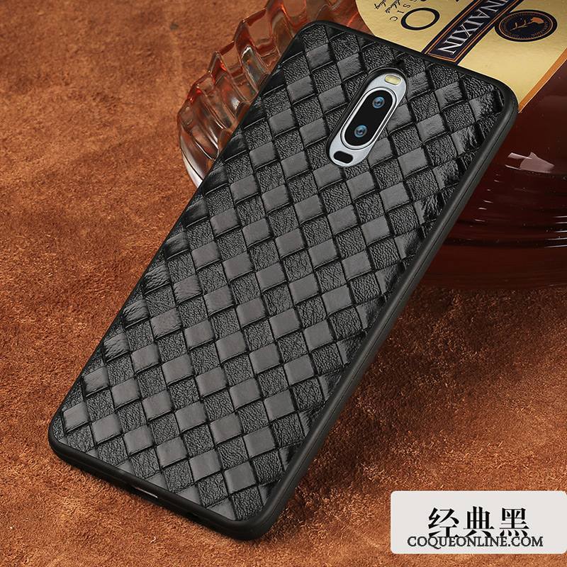 Huawei Mate 9 Pro Personnalité Tendance Coque De Téléphone Business Étui En Cuir Rouge Créatif