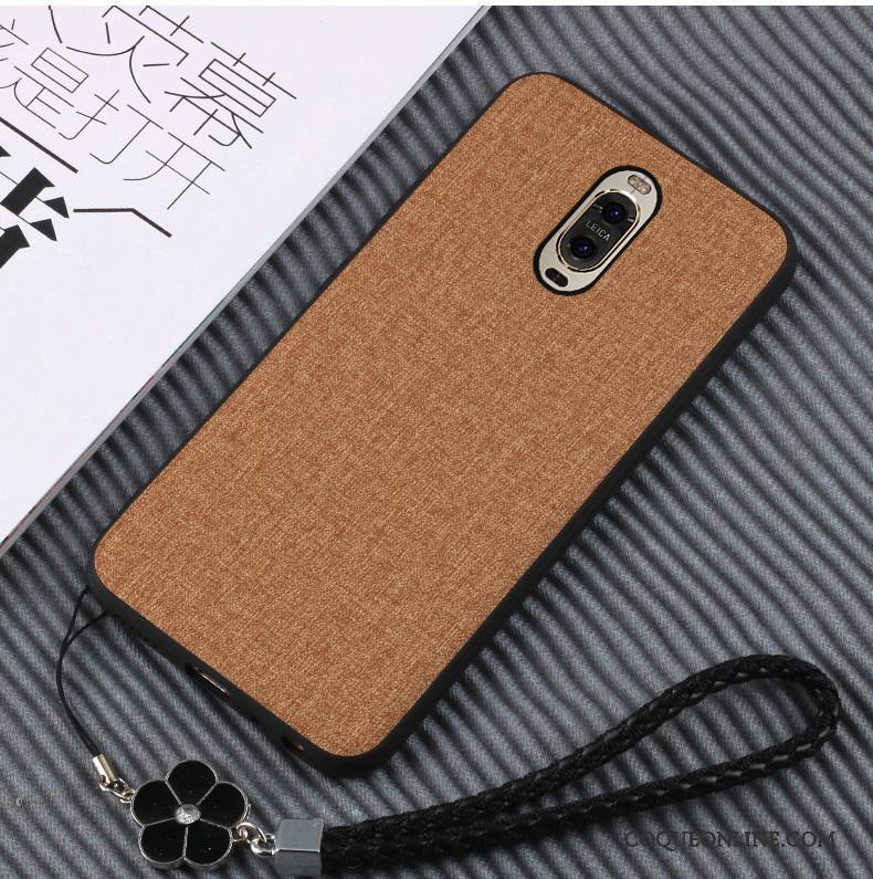 Huawei Mate 9 Pro Protection Tout Compris Cuir Coque De Téléphone Fluide Doux Étui