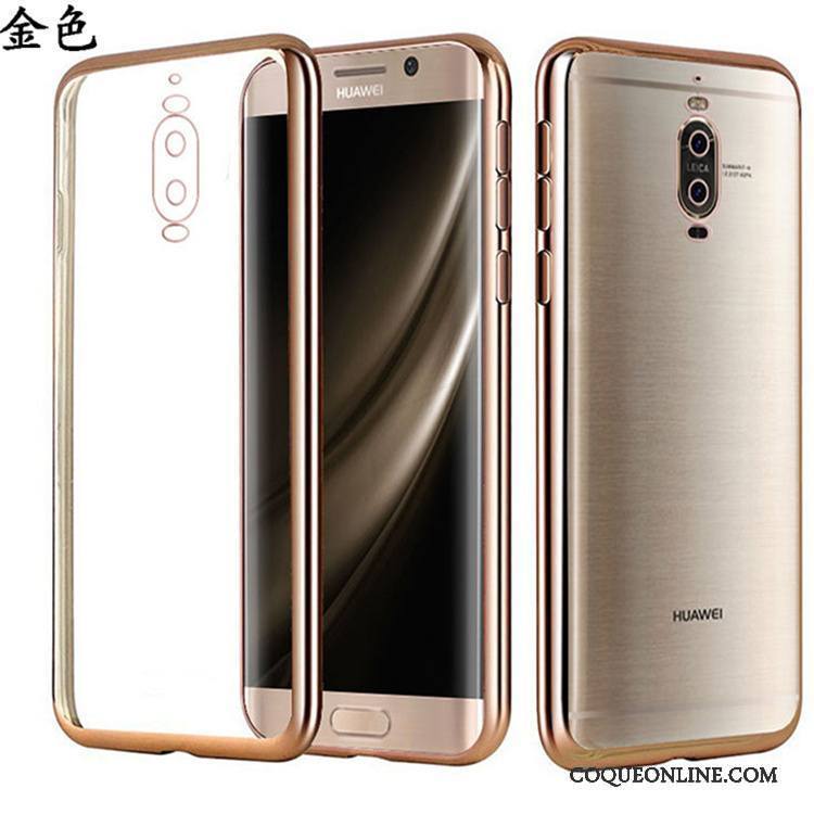 Huawei Mate 9 Pro Rose Étui Protection Silicone Coque De Téléphone Fluide Doux