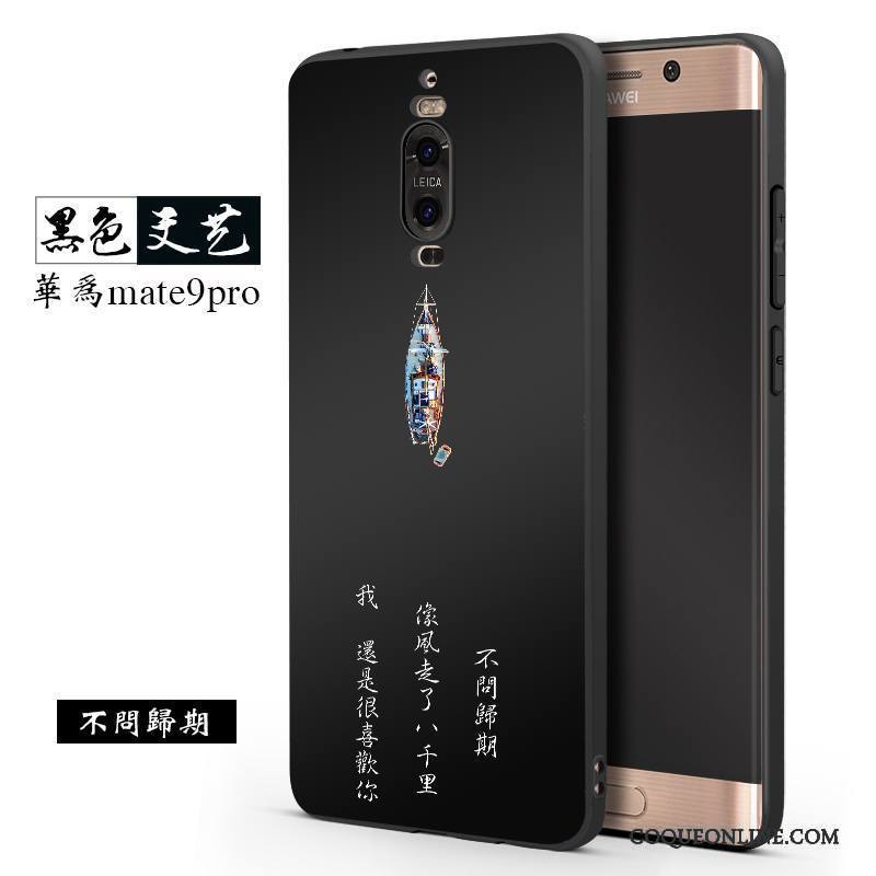 Huawei Mate 9 Pro Silicone Incassable Étui Créatif Tendance Fluide Doux Coque De Téléphone
