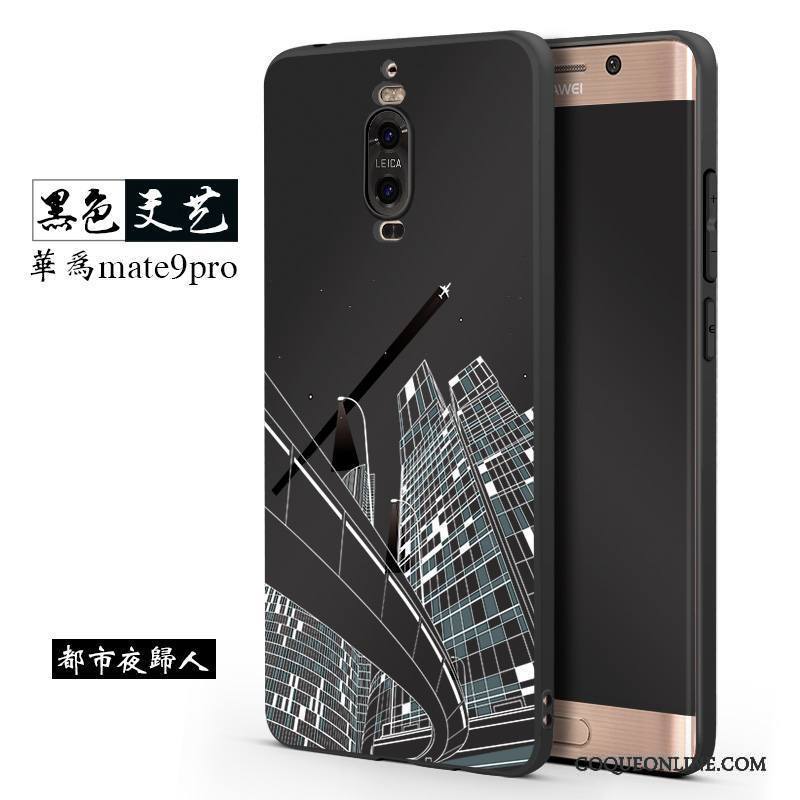Huawei Mate 9 Pro Silicone Incassable Étui Créatif Tendance Fluide Doux Coque De Téléphone
